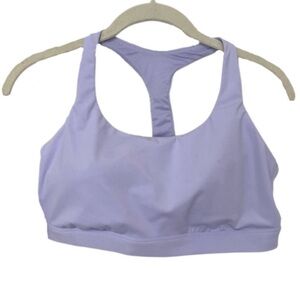All in motion lavender sports bra size XS removable pad moisture quickening